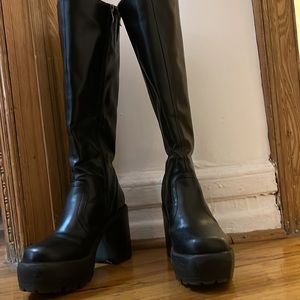 Knee high boots